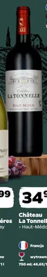 Wino czerwone Château La Tonnelle Haut-Médoc promocja w Netto