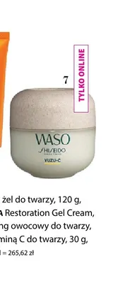 Shiseido Waso Yuzu-C nawilżająca maska na noc promocja w Hebe
