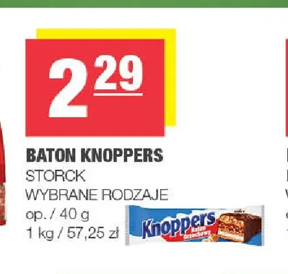 Baton Knoppers promocja w SPAR