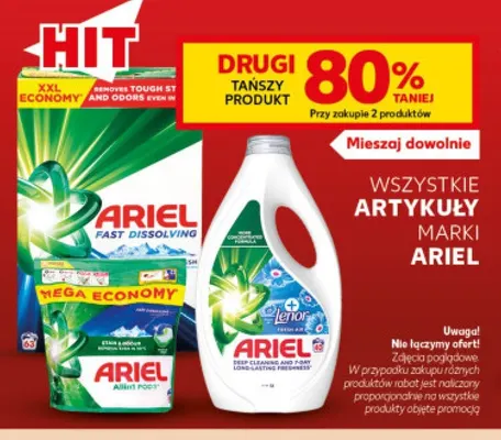 Artykuły marki Ariel promocja w Kaufland
