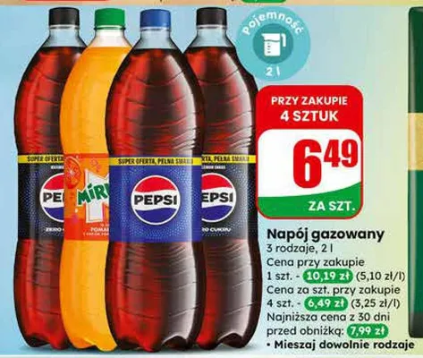 Napój gazowany promocja w Dino