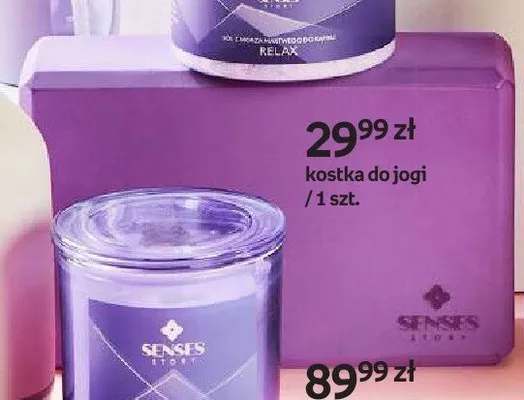 Kostka do jogi Senses Story promocja w Empik