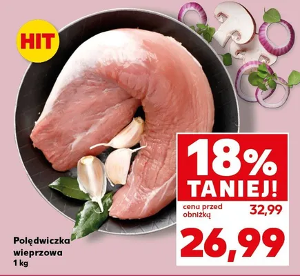 Polędwiczka wieprzowa promocja w Kaufland