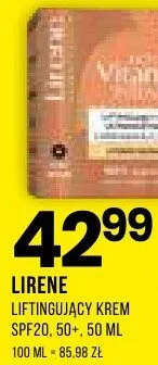 Liftingujący krem SPF20 promocja w Drogerie Natura