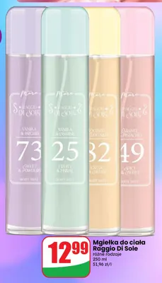 Mgiełka do ciała Raggio Di Sole Coconut Chocolate promocja w Dino