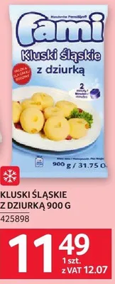 Kluski śląskie z dziurką 900g Ami promocja w Selgros