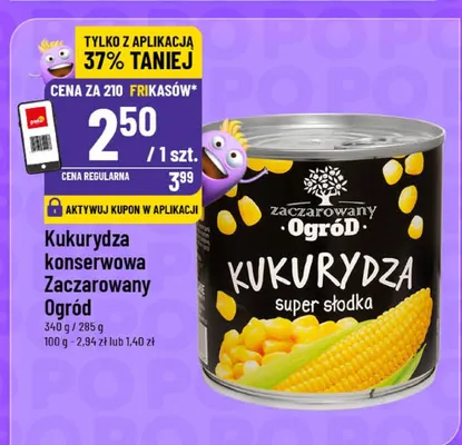 Kukurydza konserwowa Zaczarowany Ogród promocja w POLOmarket