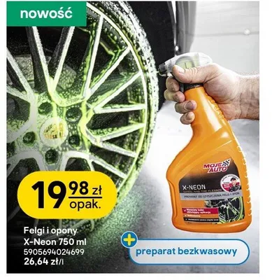 Felgi i opony X-Neon Moje Auto promocja w Castorama