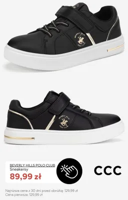 Sneakersy Beverly Hills Polo Club promocja w CCC