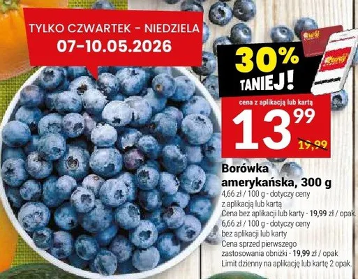 Borówka amerykańska 300g promocja w Twój Market