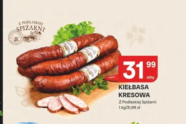Kiełbasa Kresowa Z Podlaskiej Spiżarni promocja w Chorten