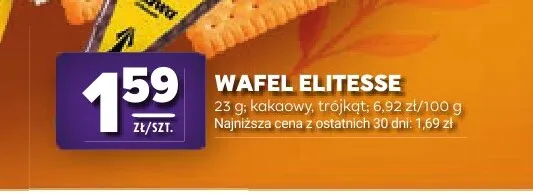 Wafel Skawa Elitesse kakaowy promocja w Stokrotka