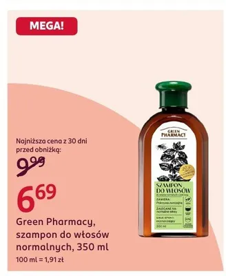 Szampon do włosów normalnych promocja w Rossmann