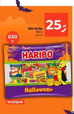 Żelki Haribo Halloween 40-pak promocja w Dealz