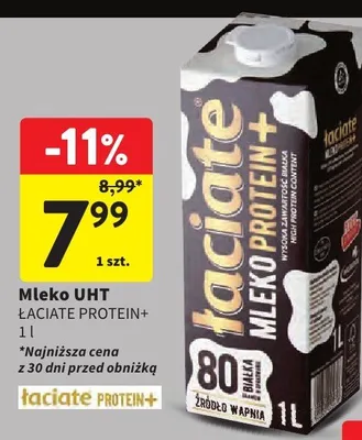 Mleko UHT promocja w Intermarche