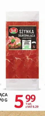 Szynka dojrzewająca łagodna plastry Bell promocja w Selgros