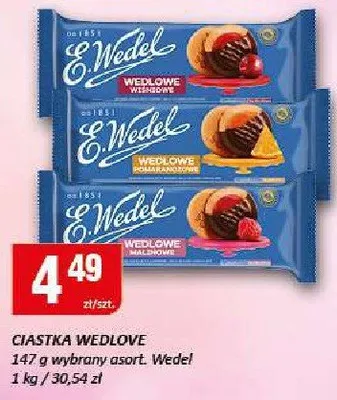 Ciastka Wedlowe promocja w Chorten