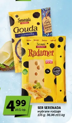 Ser żółty Serenada Gouda z czarnuszką promocja w Groszek