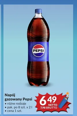 Napój gazowany Pepsi promocja w Makro