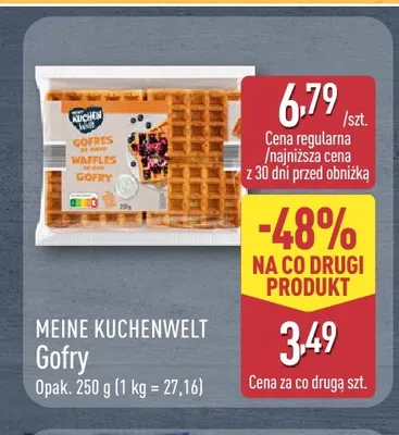 Gofry Meine Kuchenwelt promocja w Aldi