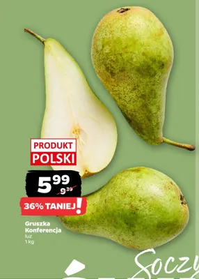 Gruszki Konferencja promocja w Netto