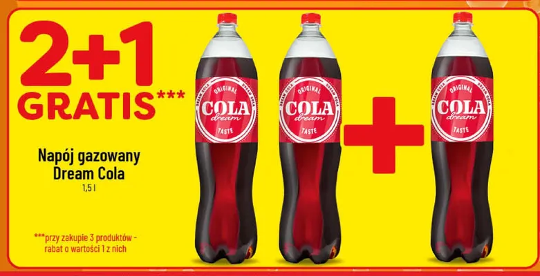 Napój gazowany Dream Cola promocja w POLOmarket