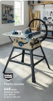 Pilarka stołowa promocja w Castorama