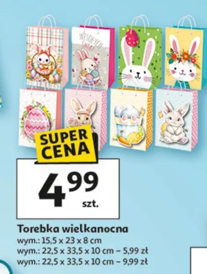 Torebka wielkanocna promocja w Auchan
