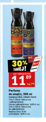 Perfumy do wnętrz Mariposa Libre promocja w Twój Market
