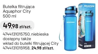Wkład do butelki filtrującej City promocja w Castorama