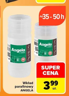 Wkład parafinowy Angela promocja w Carrefour