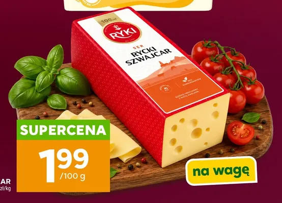 Ser Szwajcar Ryki promocja w Stokrotka