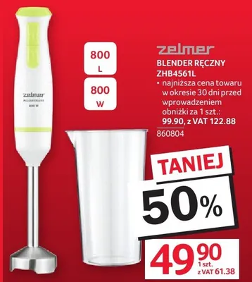 Blender ręczny ZHB4561L promocja w Selgros