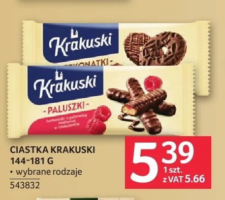 Ciastka Krakuski promocja w Selgros