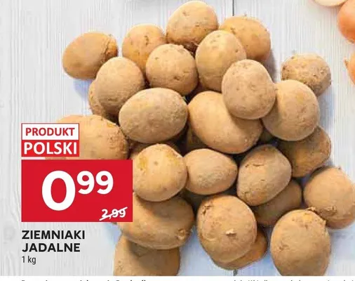Ziemniaki jadalne promocja w Stokrotka