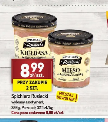 Mięso szlacheckie z szynką Spichlerz Rusiecki promocja w Avita
