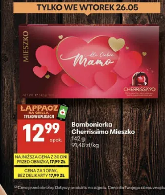 Bombonierka Cherrissimo Mieszko promocja w Delikatesy Centrum