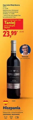 Wino Rioja Reserva promocja w Lidl