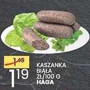 Kaszanka biała Haga promocja w Wafelek