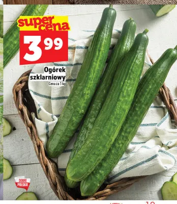 Ogórek szklarniowy promocja w TOPAZ