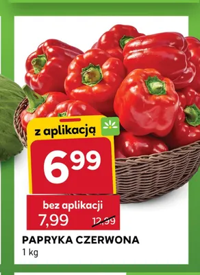 Papryka czerwona promocja w Stokrotka