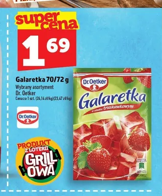 Galaretka Dr. Oetker promocja w TOPAZ