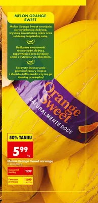 Melon Orange Sweet Biedronka promocja w Biedronka
