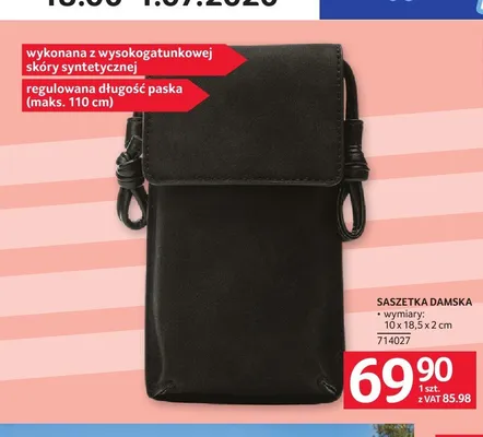 Saszetka damska promocja w Selgros