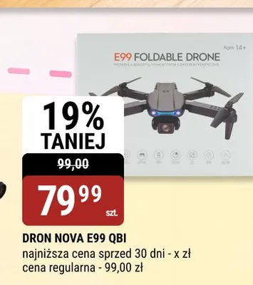 Dron Nova E99 QBI promocja w bi1
