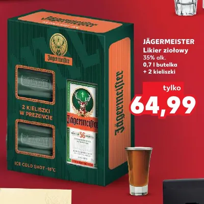 Likier ziołowy Jägermeister promocja w Kaufland