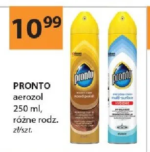 Aerozol Pronto 250ml promocja w Drogerie Laboo