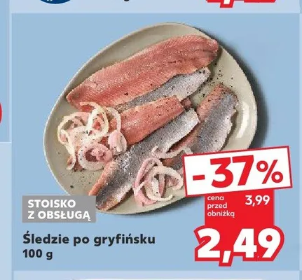 Śledzie po gryfińsku promocja w Kaufland