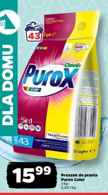 Proszek do prania Purox Color promocja w Netto