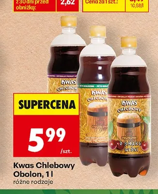 Kwas chlebowy Obolon klasyczny promocja w Biedronka